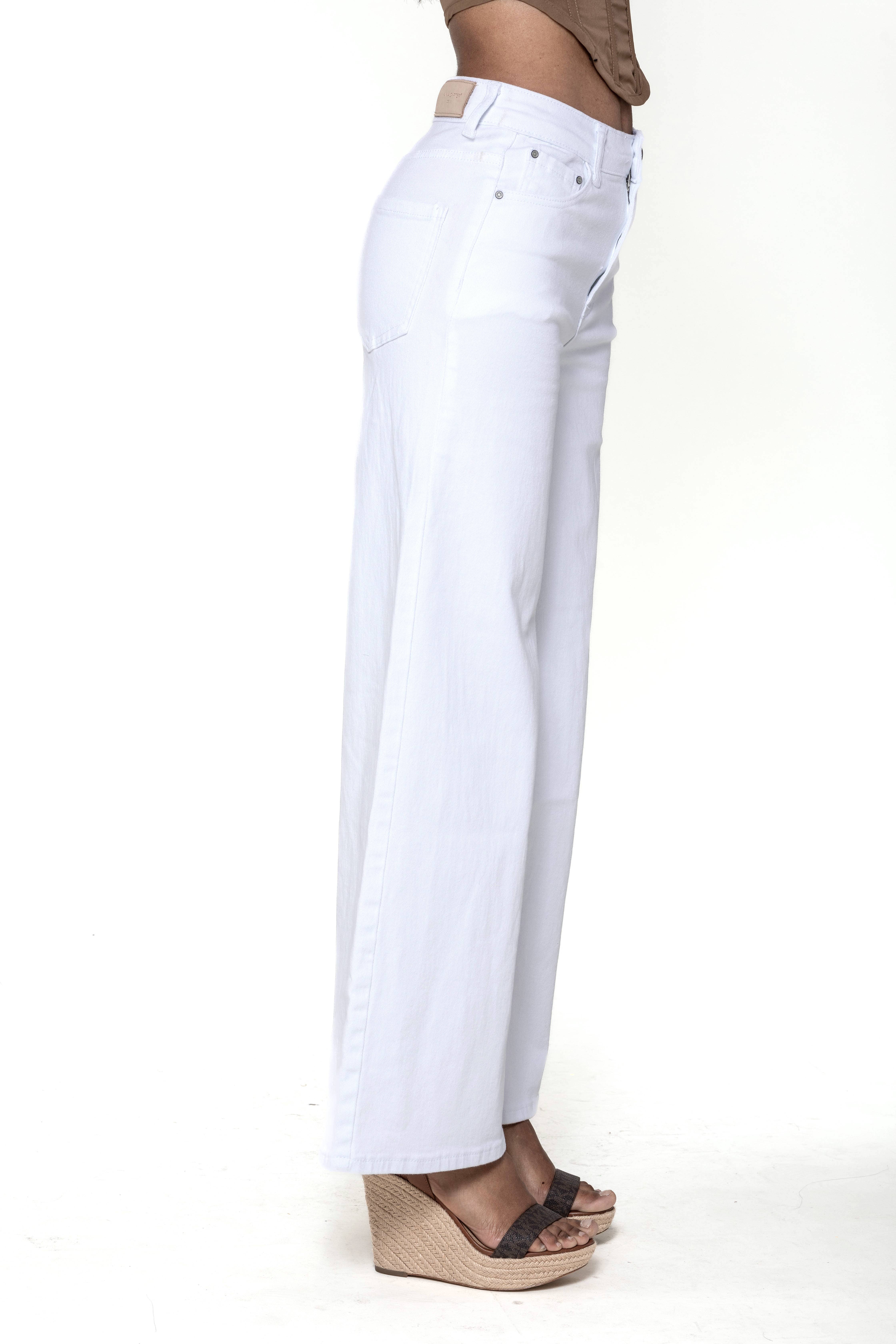 Nina Carter - Vente Jean – femme - Nina Carter super WIDE LEG taille haute stretch YY30049