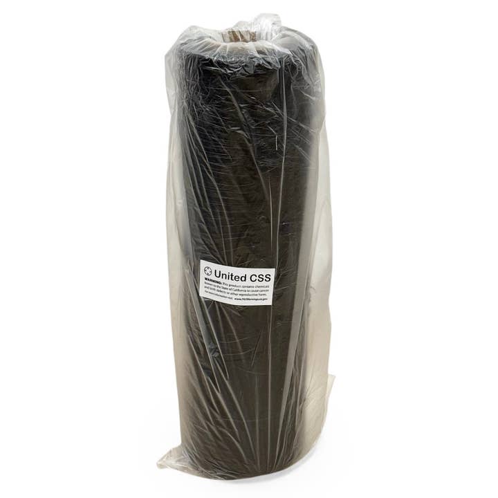 Black Stretch Film Shrink Wrap 18"x1500ft 80G for wholesale by UNITED CSS LLC