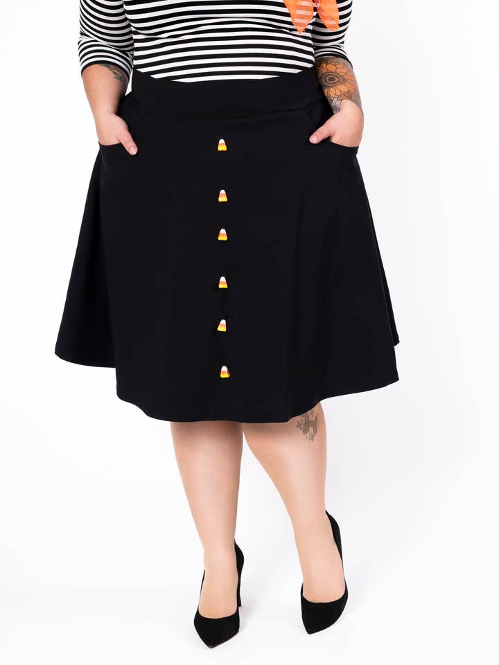 Children Of The Candy Corn skirt for wholesale by Putré-Fashion