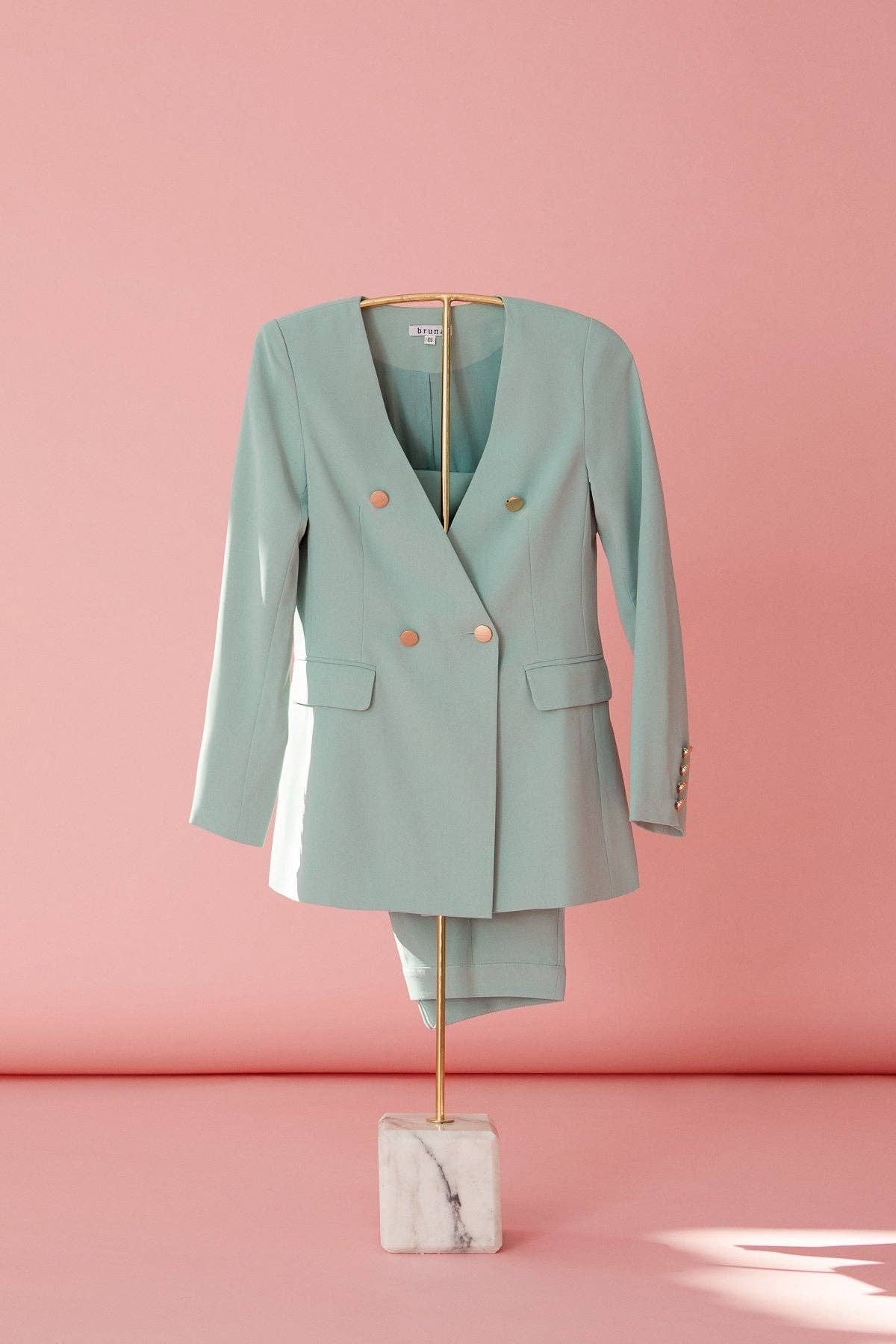 Bruna - Wholesale Suit Jacket - Women's - Cornelia Green Jacket · Pretty in Pink ·4