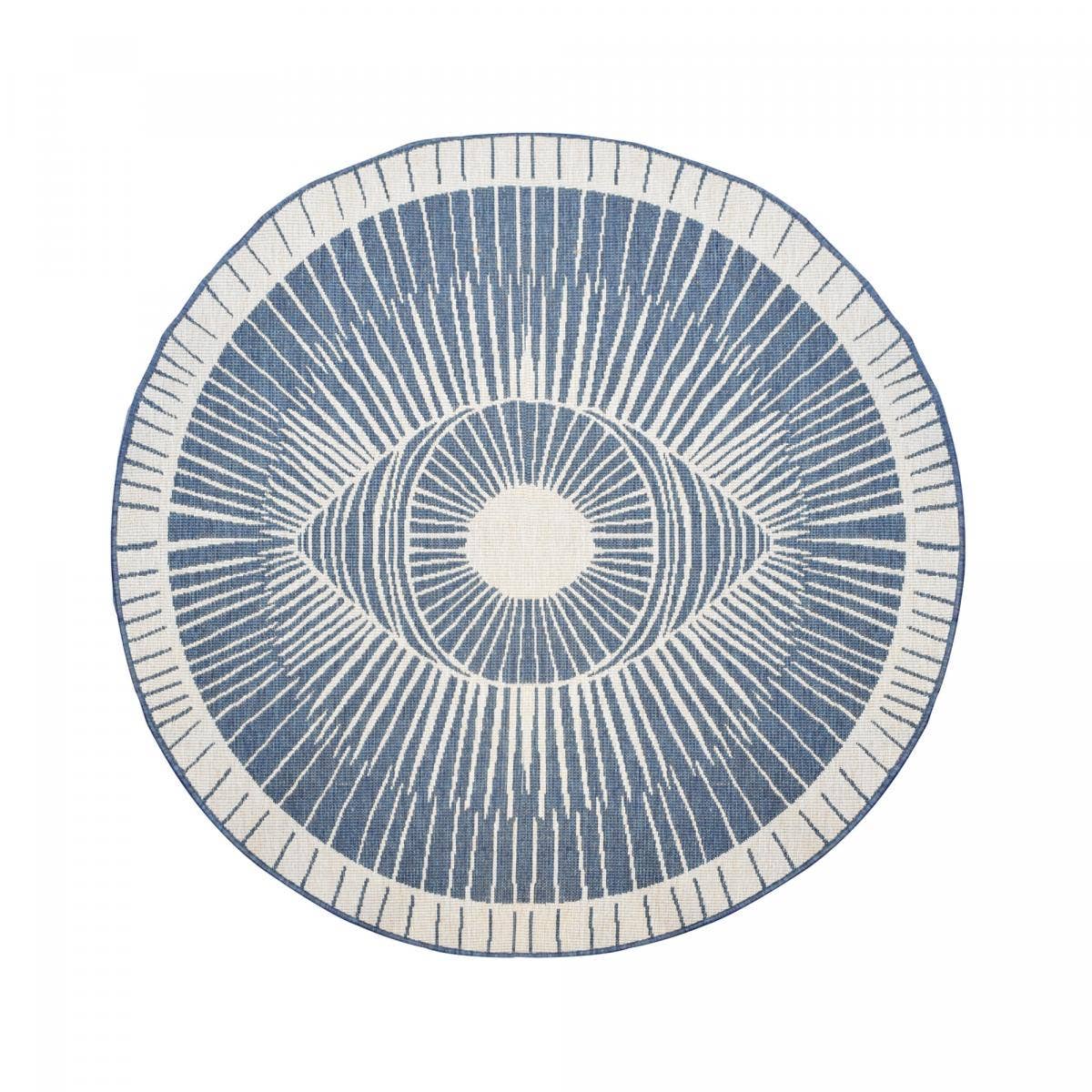 O&Ko - Wholesale Rug Pad - Roundcm Ext Cosmic Reversible Round Outdoor Rug 240X2400