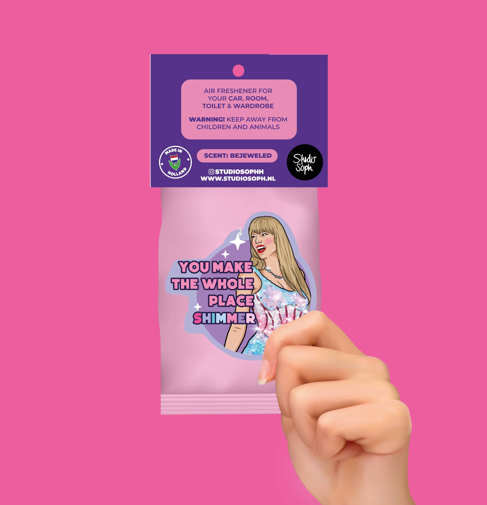 Studio Soph (We Pay Your Import Fees - We Ship DDP) – Ambientador por atacado – Studio Soph Taylor Whole Place Shimmer Aromatizador de Ambiente3