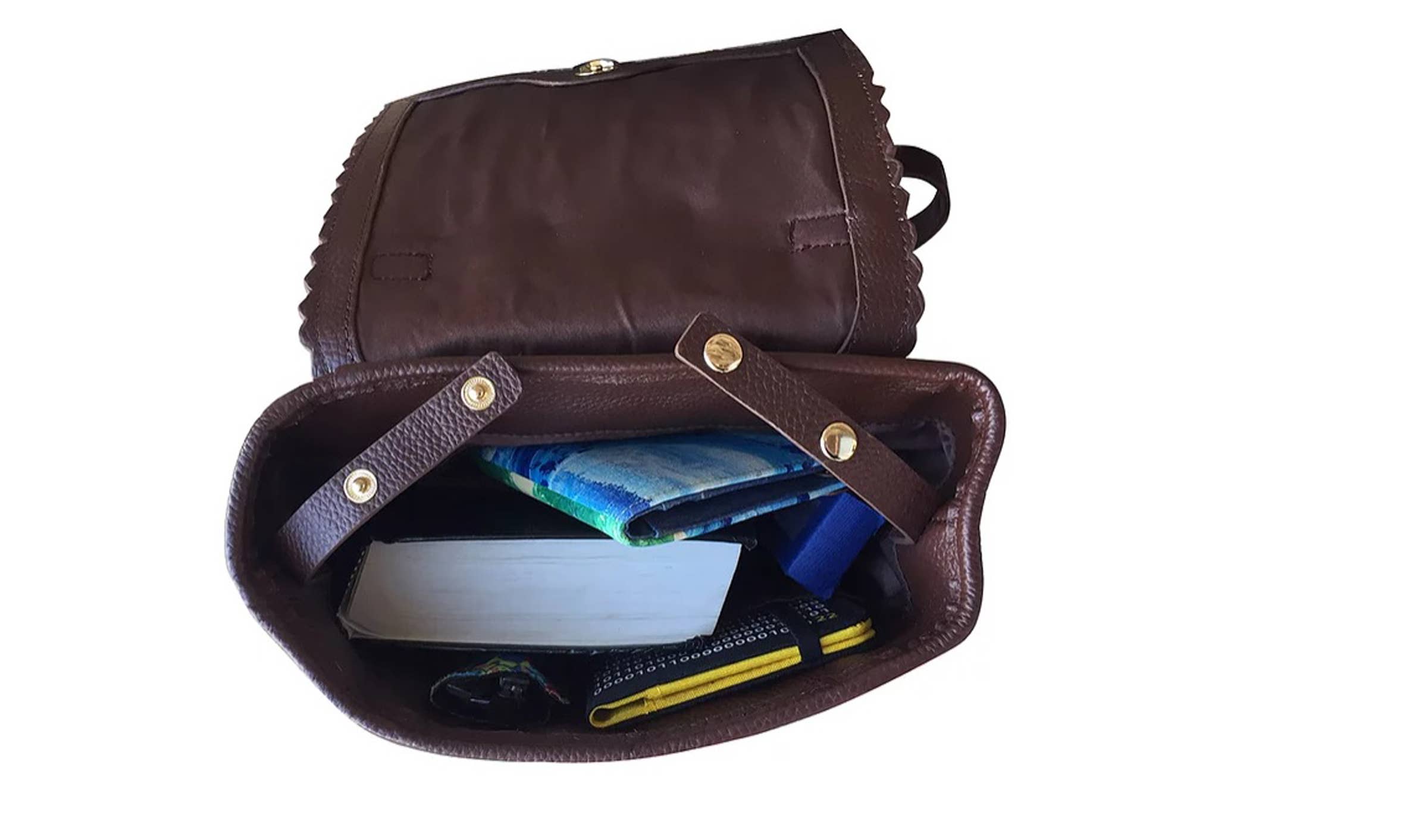 Roma Leathers, Inc. - Wholesale Backpack - Women's - Top grain cowhide leather back pack crossbody shoulder bag10