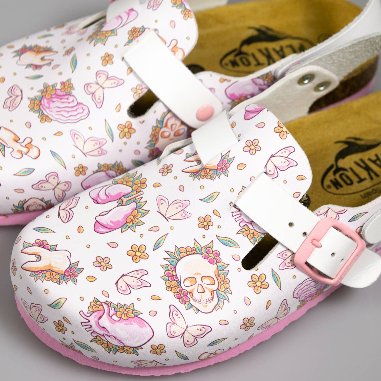 Haikon Hada (Calzame, Alster Komfort, Timoni) - Vendita all'ingrosso Zoccoli - Donna - Zoccoli Human stampati per professionisti della salute7