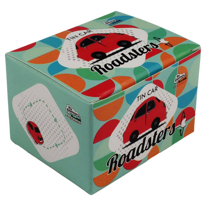 Tribal Trade GmbH - Wholesale Decorative Figurine - Tin toy wind-up car roadsters yellow car racing car4