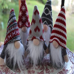 Wholesale Artificial Wool Gnome Beard Costume Beard 