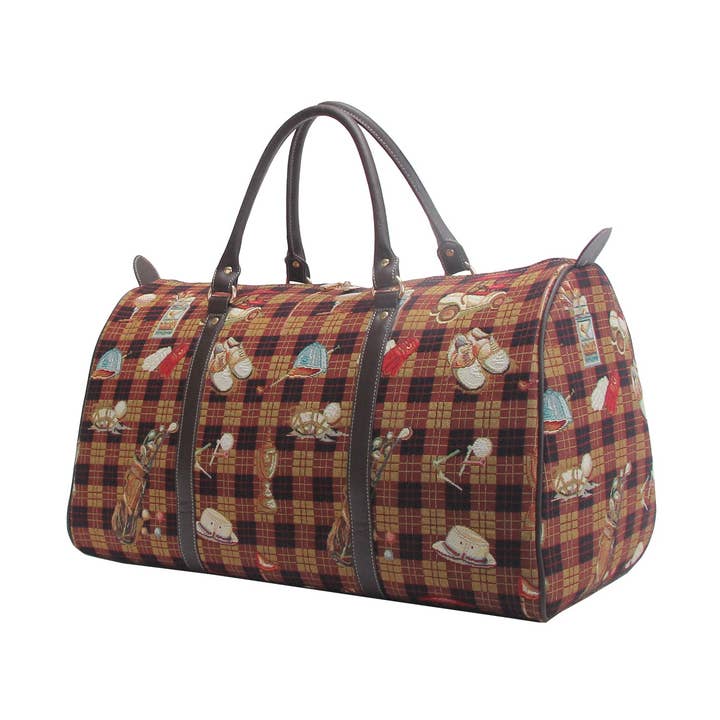 BHOLD-GOLF | Grand sac de sport/Golf Duffel Bag pour la vente par SignareArt