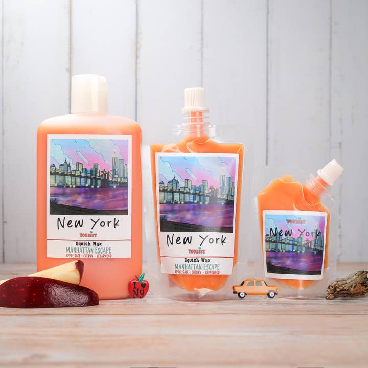 NEW YORK – Squeezable Squish Wax Melt | The Scenic Route Collection for wholesale by Tourist Products