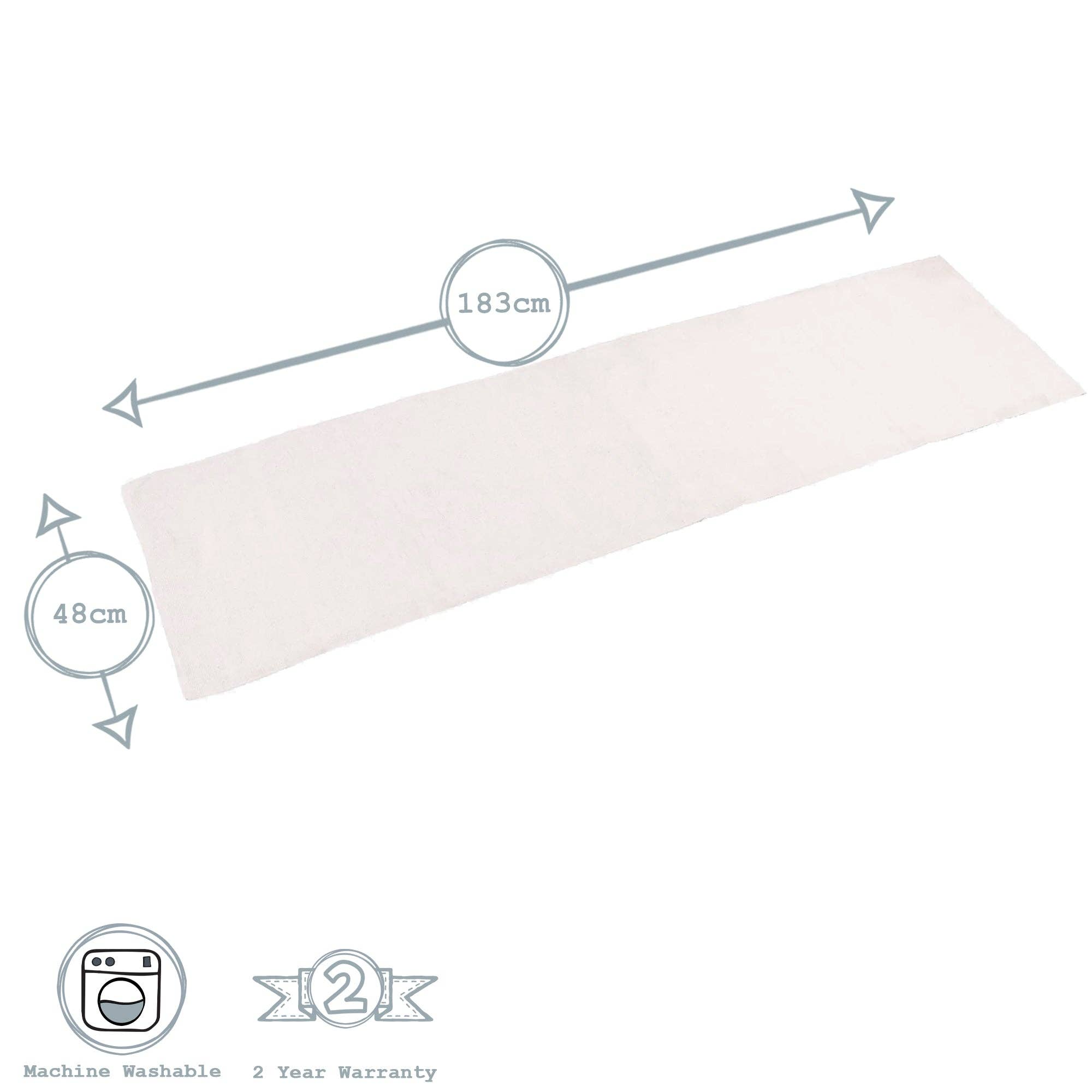 Rinkit Pty Ltd - Wholesale Table runner - Nicola Spring Ribbed Table Runner - Natural4