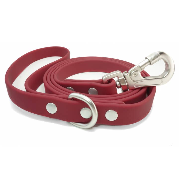 DJANGO - Wholesale Pet Leash - Dog - Tahoe Waterproof Dog Leash - Firelight Red