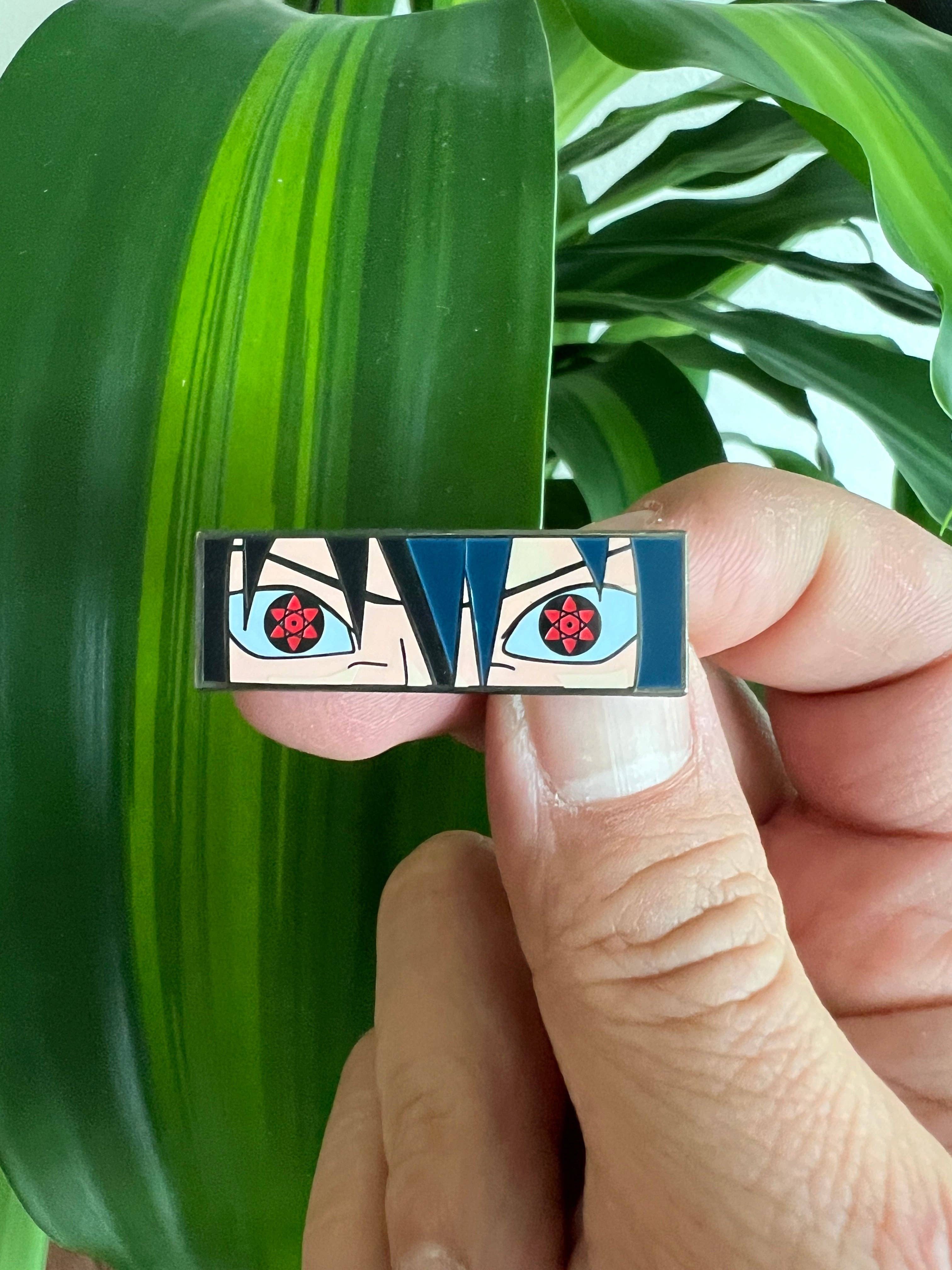 Hype Pins - Wholesale Lapel Pin/Button - Sasuke Sharingan Hard Enamel Pin