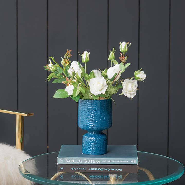 A&B Home Group Inc. - Wholesale Artificial Plant - 6.5x3.5x25"H Rose Spray - White8