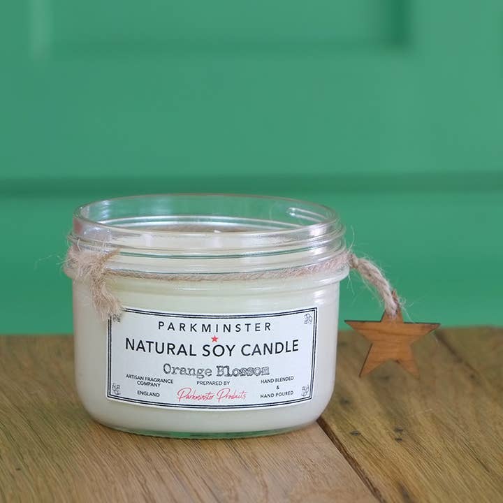 Flor de Laranjeira - Vela Vintage Star Jar - 280g/9.8oz por atacado de Parkminster Home Fragrance Co