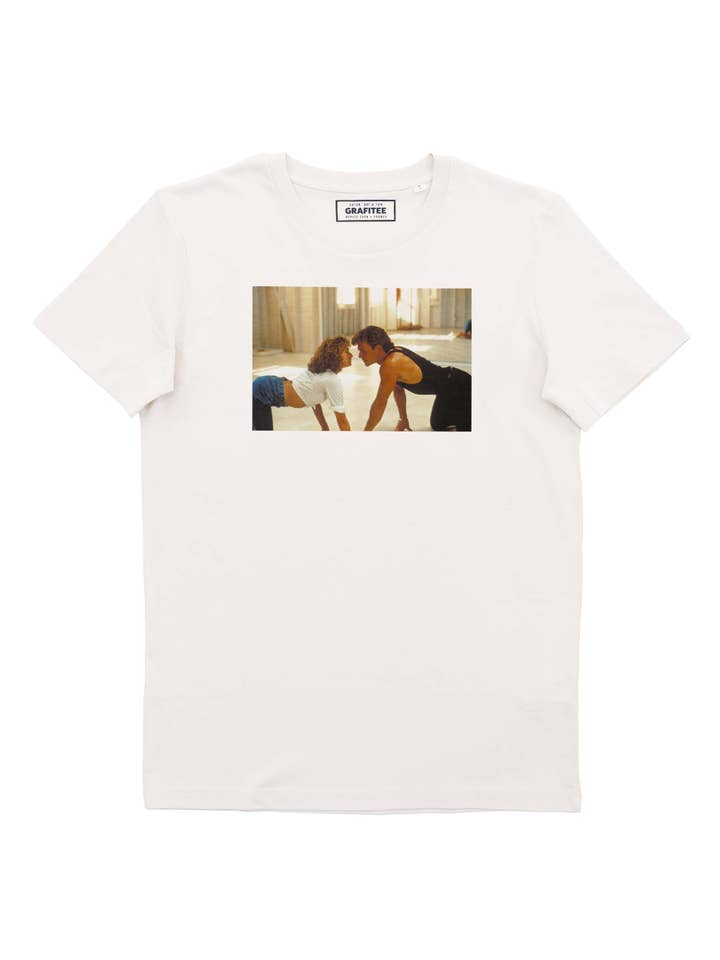 Off white Dirty Dancing T-Shirt - Image Movie Musical T-Shirt for wholesale on Faire