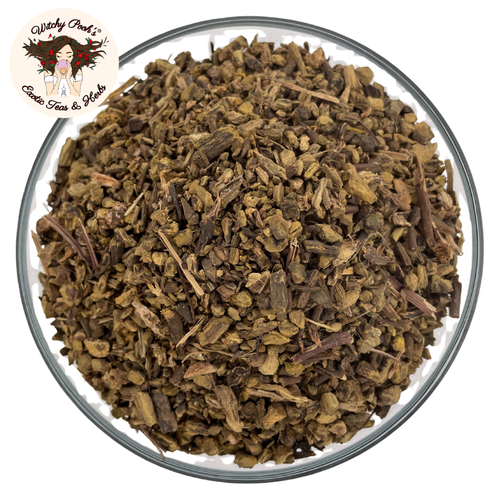 Witchy Pooh's Exotic Teas & Herbs - Wholesale Loose Tea - Witchy Pooh's Yellow Dock Tea - Cut & Sifted Root, Caffeine 4