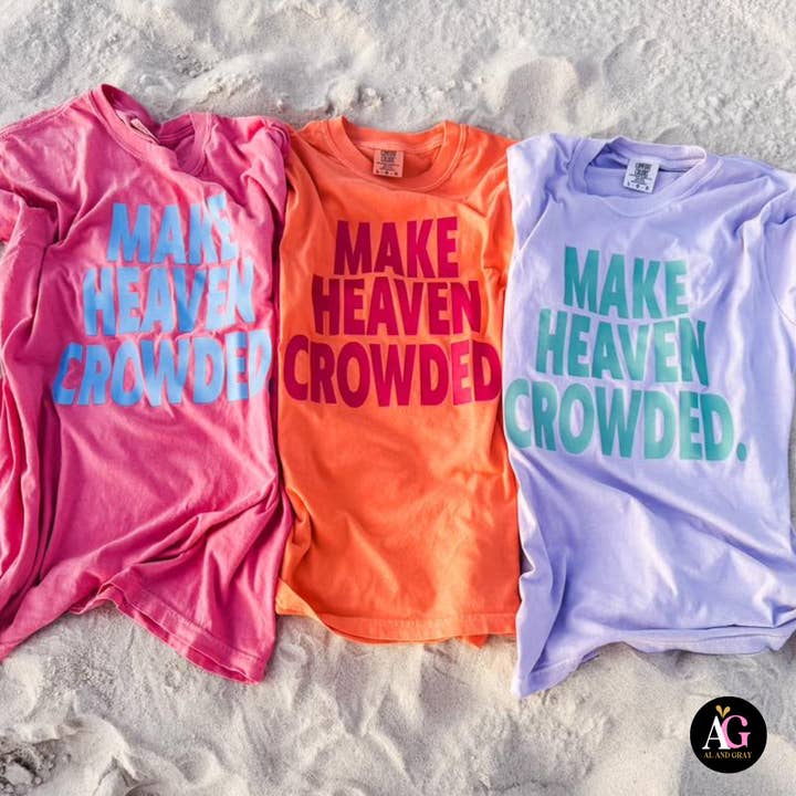 Al + Gray Graphic Tees - Wholesale T-Shirt (Graphic) - Women's - Make Heaven Crowded