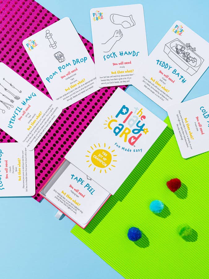 The Sit Up Champion (Activities for 6 - 12 month olds) for wholesale by The Play Card Co