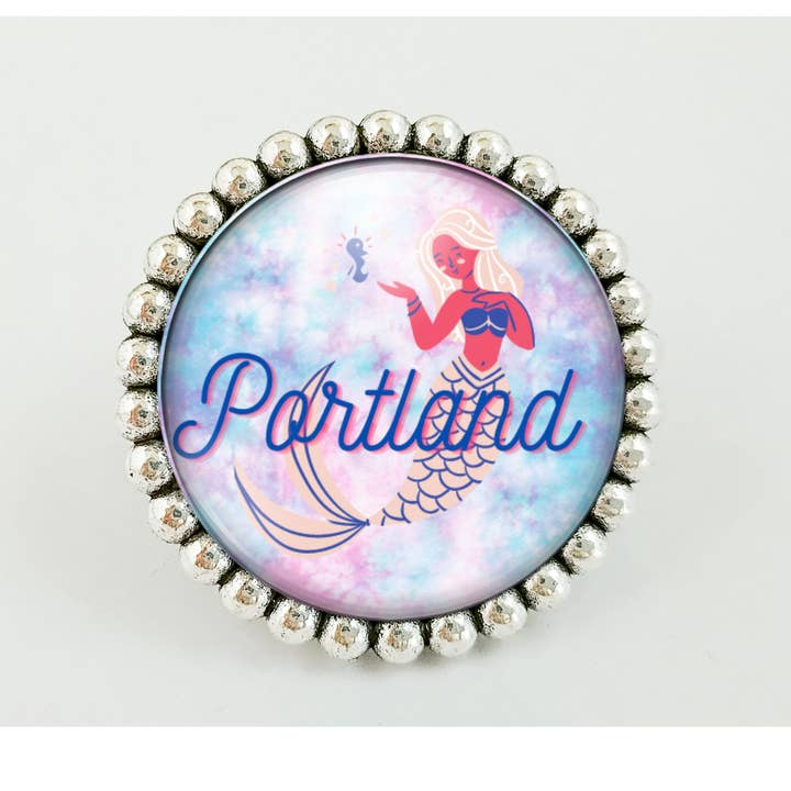 Piccadilly Pendants - Wholesale Lapel pin/button - Custom Maine Lapel Pin, Can Be Made With Any Image, Handmade4