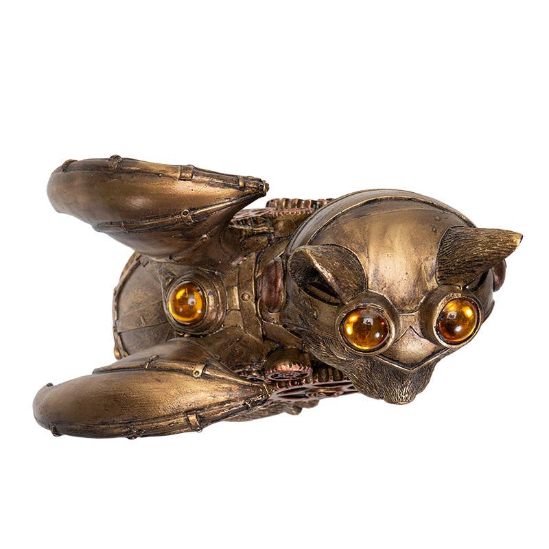 Pacific Trading - Wholesale Decorative Figurine - Steampunk Cat with Wings5