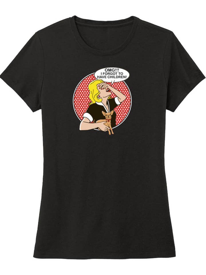 T-Shirt: OMG Ich habe vergessen, Kinder zu bekommen für den Großhandel von Dog is Good