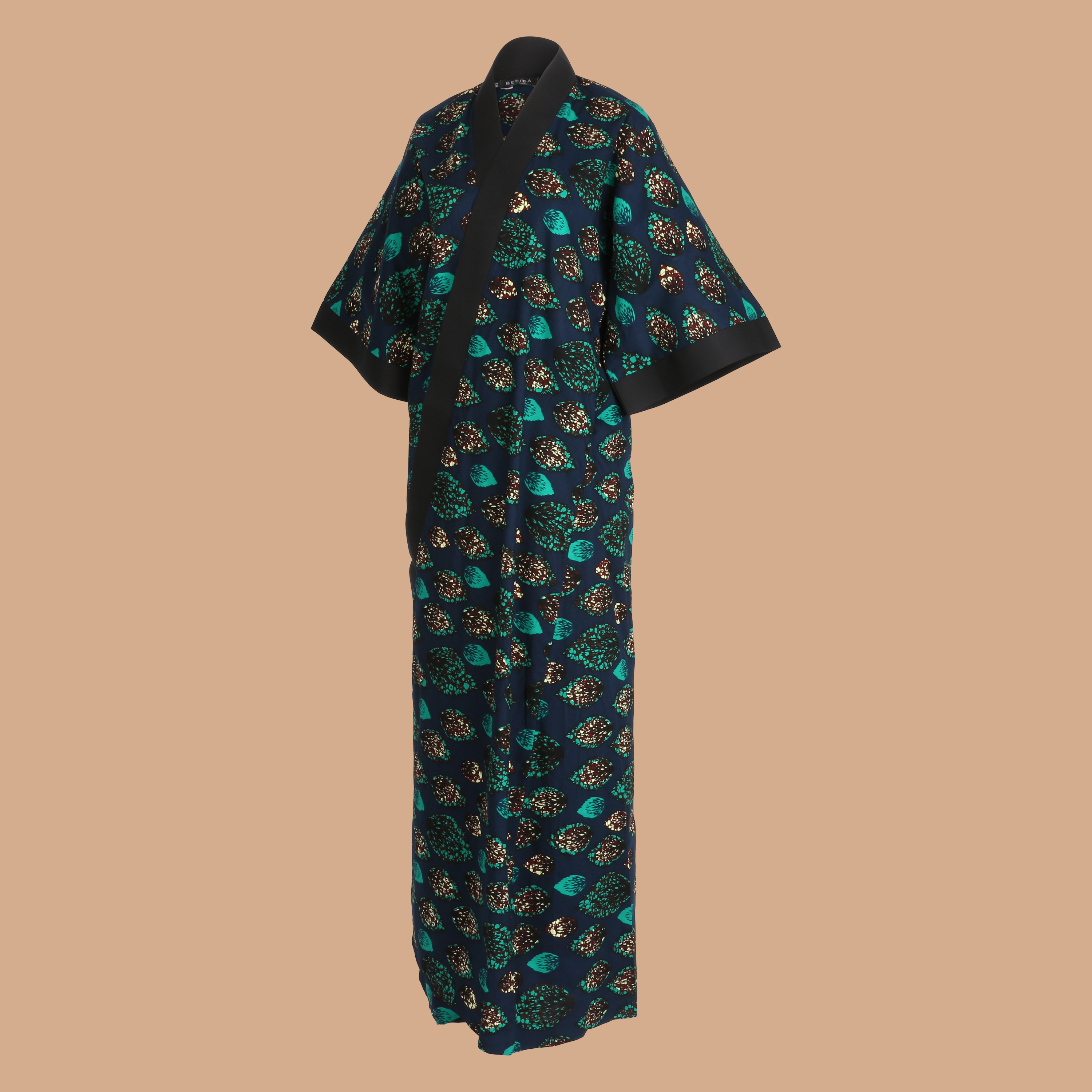 Besida - Wholesale Kimono - Women's - Fea African Print Duster/Kimono1