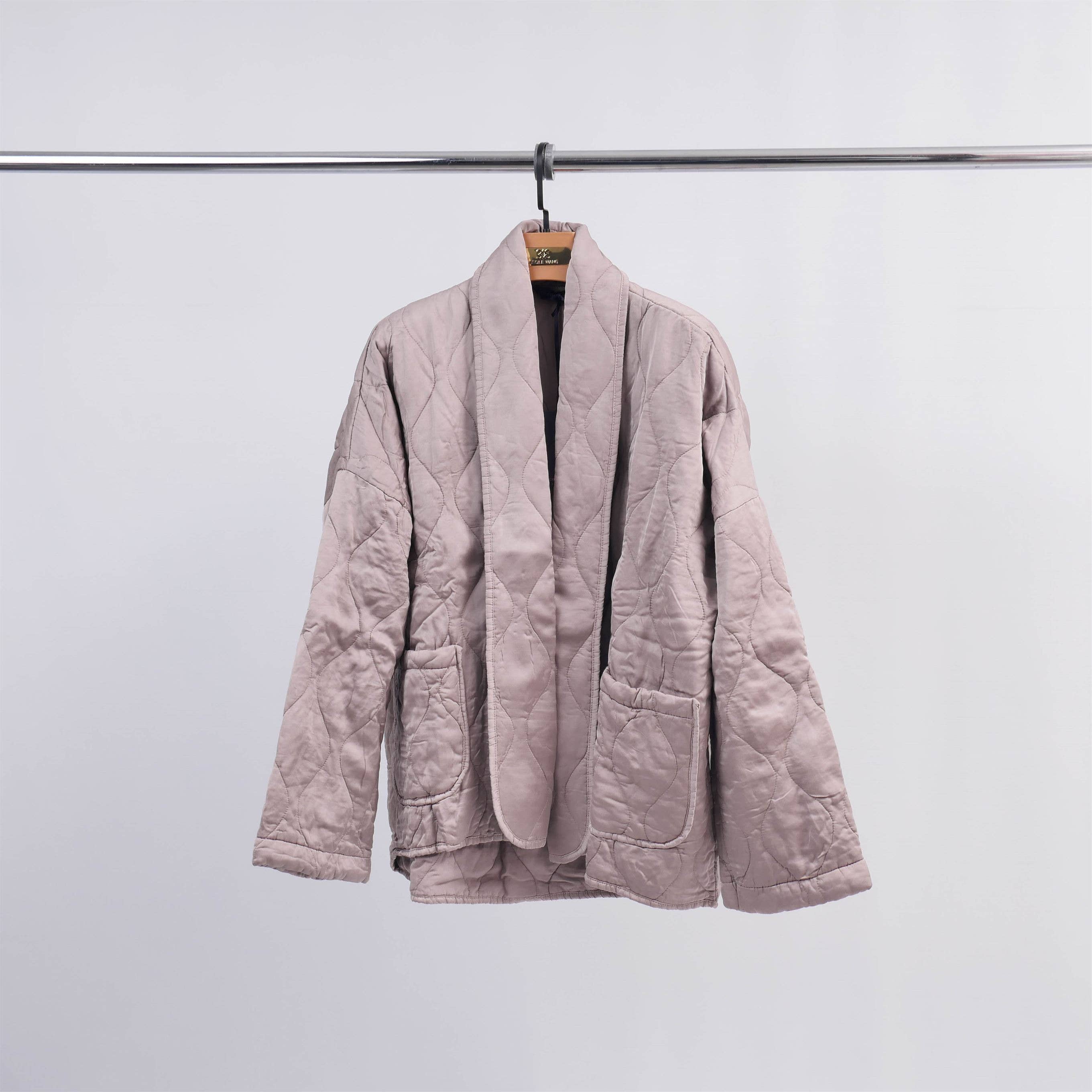 Cecile Wang – Blusão - Mulher por atacado – Jaqueta acolchoada de cetim KD7903VS4