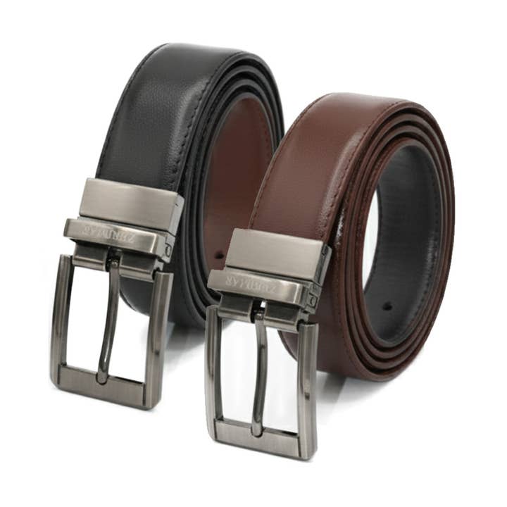 Cow Leather Belt 33 mm MeAn's Leather Belt –Men's Reversible for wholesale by Zerimar 1942