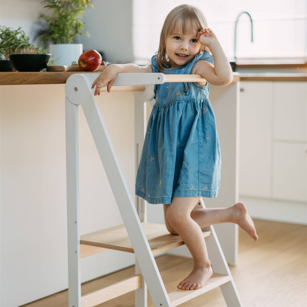 Shaman Inventions SIA - Wholesale Stool - Foldable Helper Tower With Removable Rail10