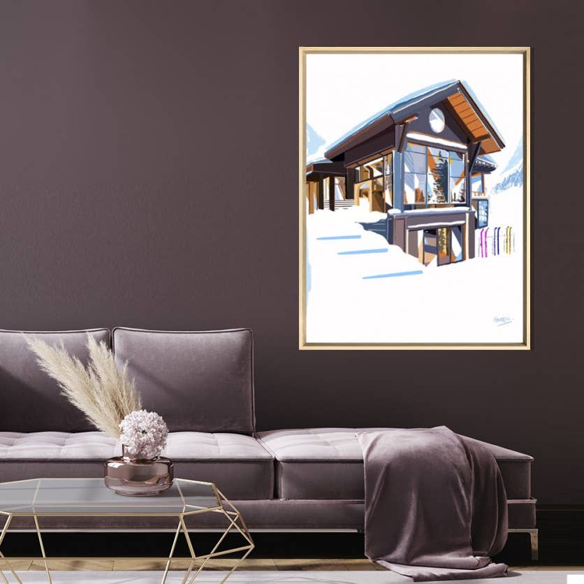 Atelier Contemporain - Wholesale Art Print - Fine Art Print - “The Chalet” - Jean-Philippe Henric13