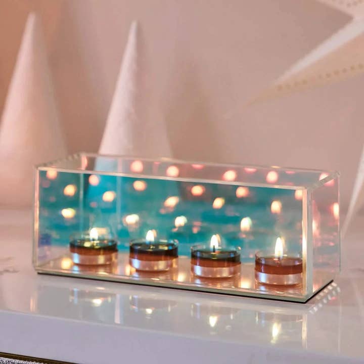 Infinite Reflections Centrepiece for wholesale by Glow Collection