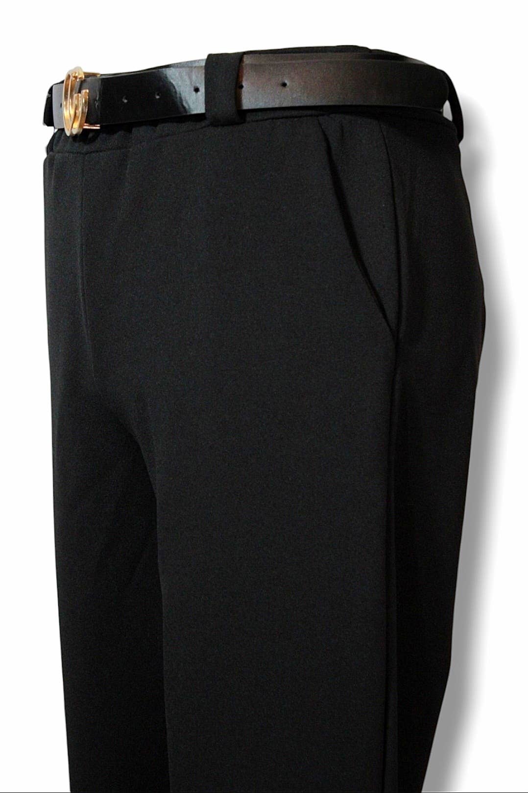 NINEF - Wholesale Pants - Women's - Urban Elegance Trousers with Belt - Vibrant Pink2