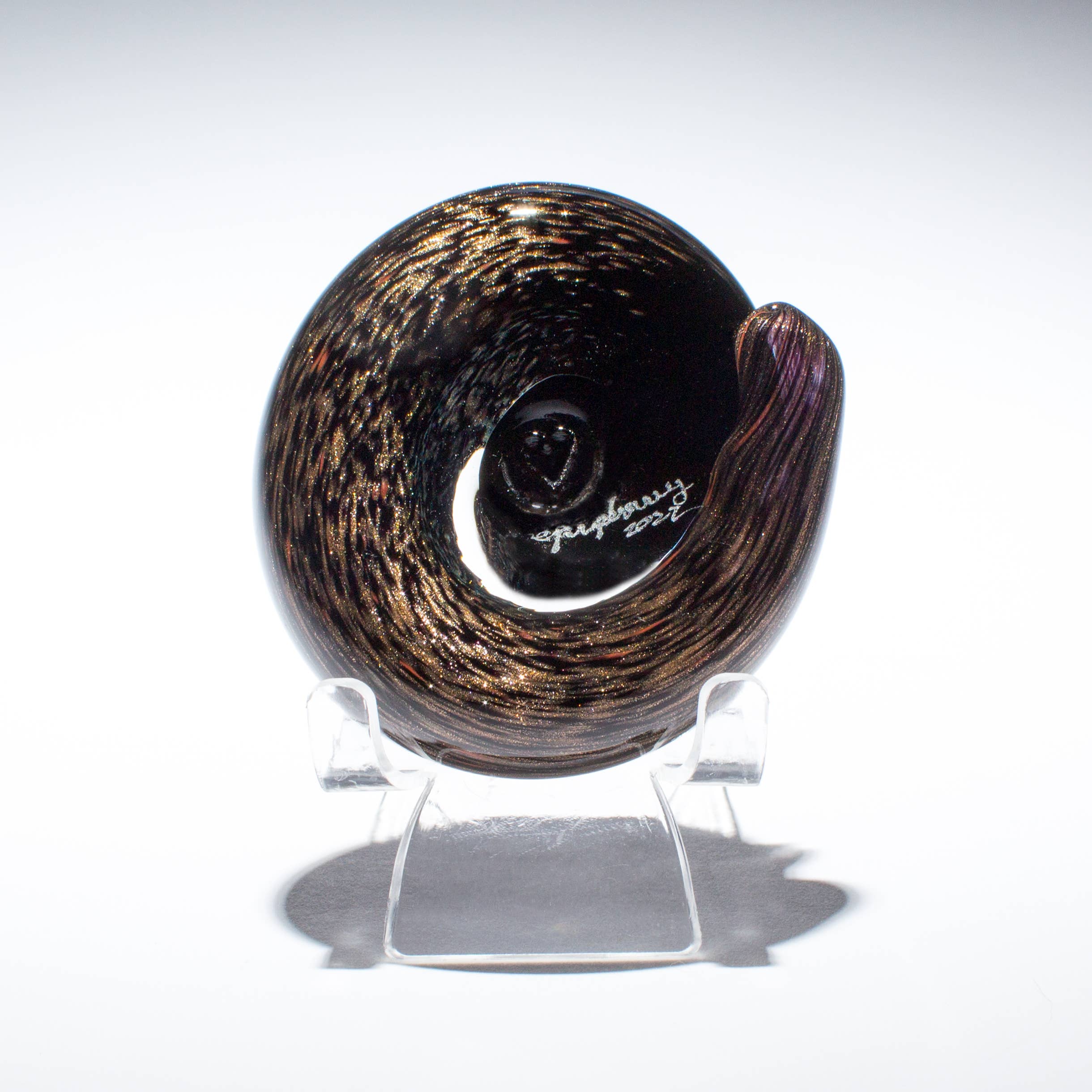 epiphany studios - Vendita all'ingrosso Statuette decorative - Sleeping Kitty - Avventurina dorata2