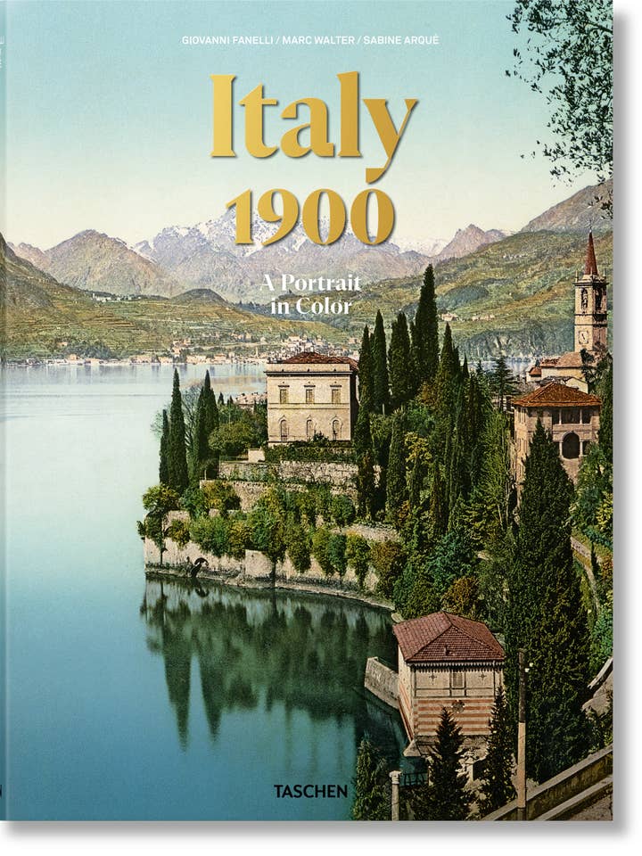 Italie 1900. Un portrait en couleur (allemand, français, anglais) pour la vente par TASCHEN Europe