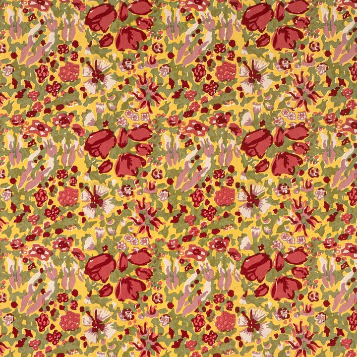 Couleur Nature - Vente Nappes - Jardin Rouge et Vert | Nappes françaises Couleur Nature13