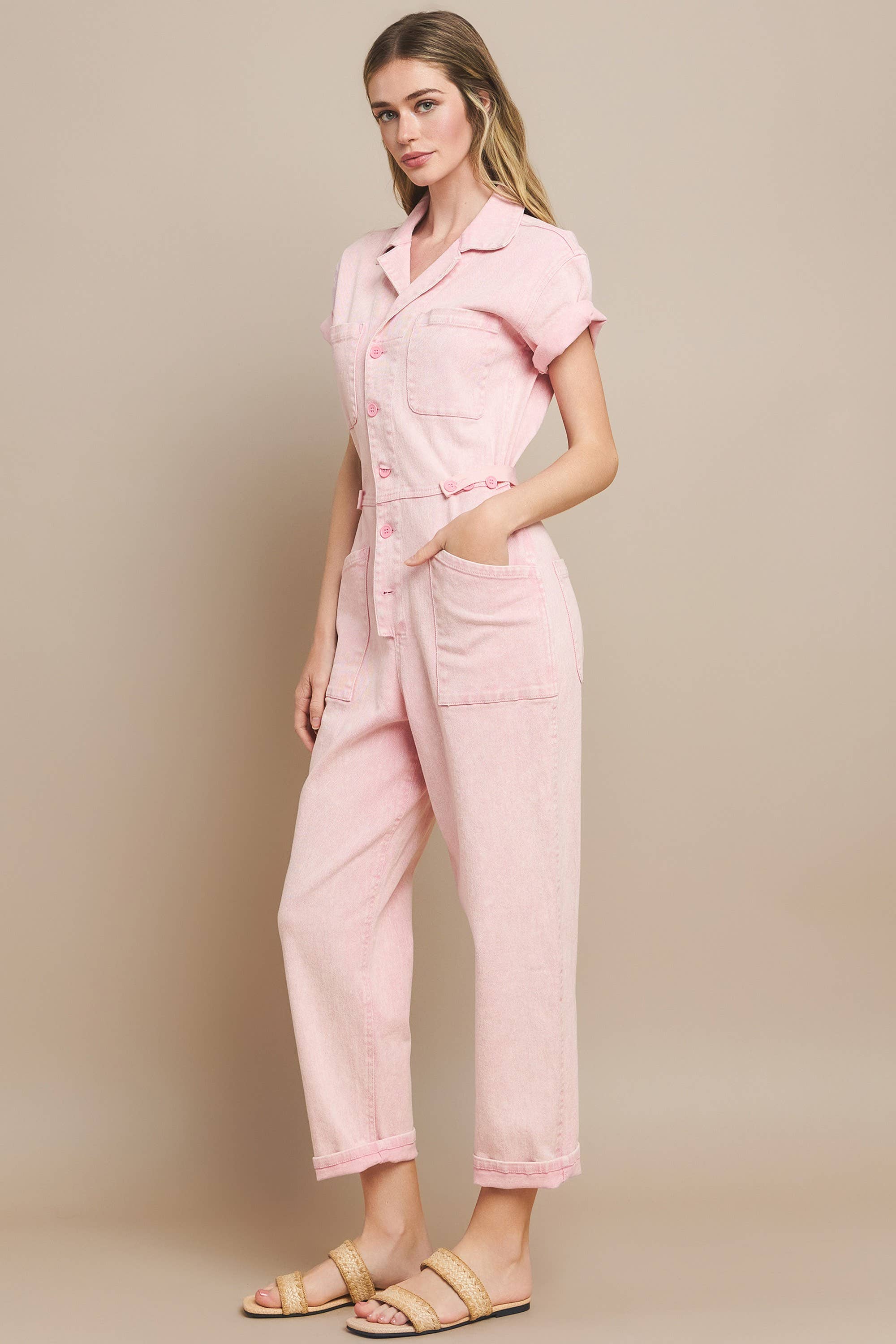 ROSE ALLZWECK-OVERALL AUS SÄUREGEWASCHENEM DENIM 4312RIB für den Großhandel auf Faire8