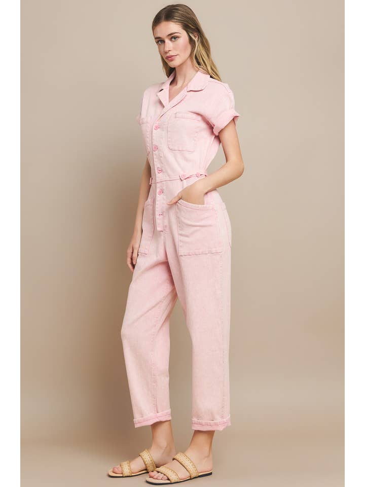 ROSE ALLZWECK-OVERALL AUS SÄUREGEWASCHENEM DENIM 4312RIB für den Großhandel auf Faire8