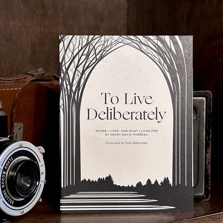 Obvious State - Wholesale Display Book - To Live Deliberately, Henry David Thoreau5