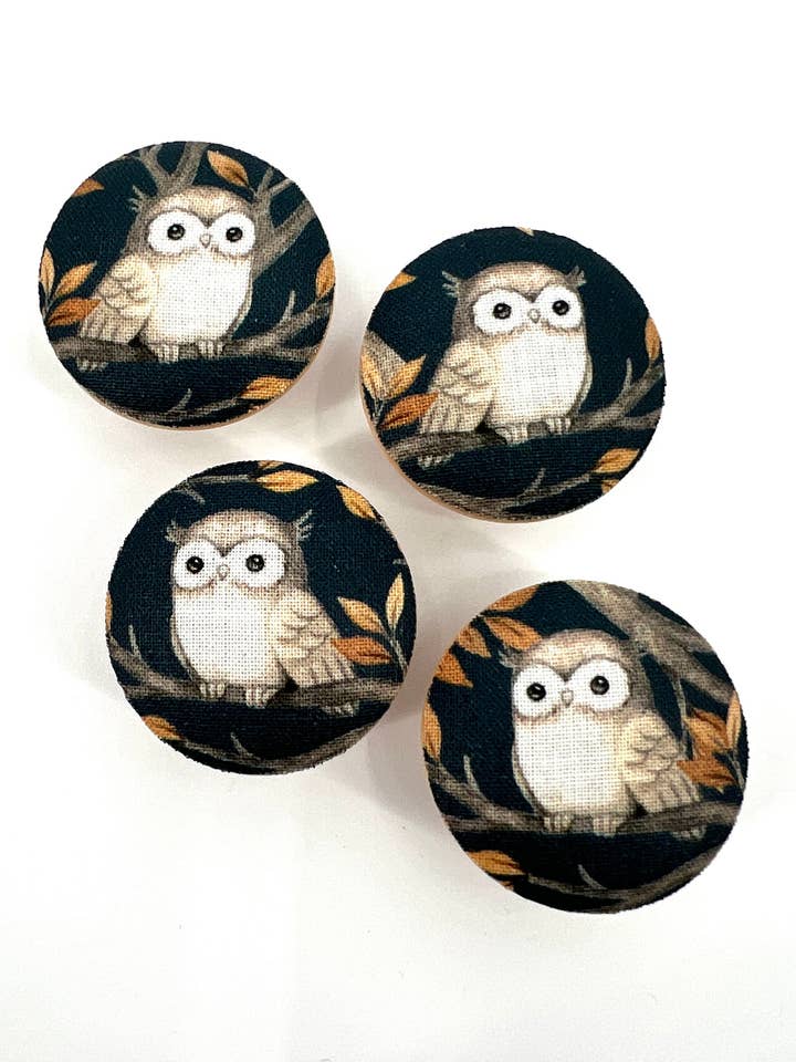 Little Owls Drawer Knob Pulls Set of 4 for wholesale by Rusty Canvas