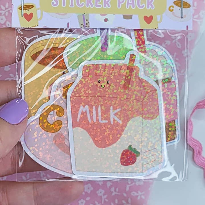 Coffee Time Sticker pack for wholesale by Okupoku