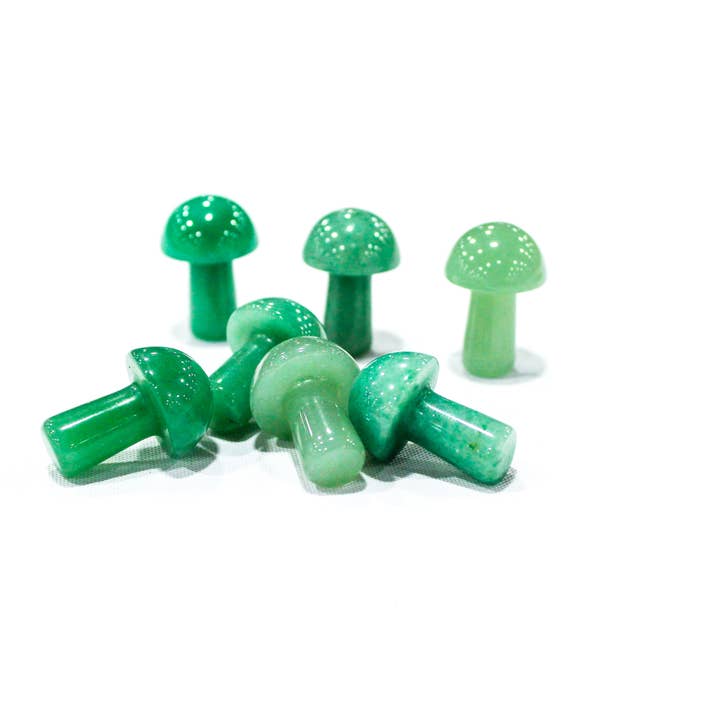 Quasar Gems USA - Wholesale Spiritual Stone/Crystal - Assorted Gemstone Mushrooms Mini6