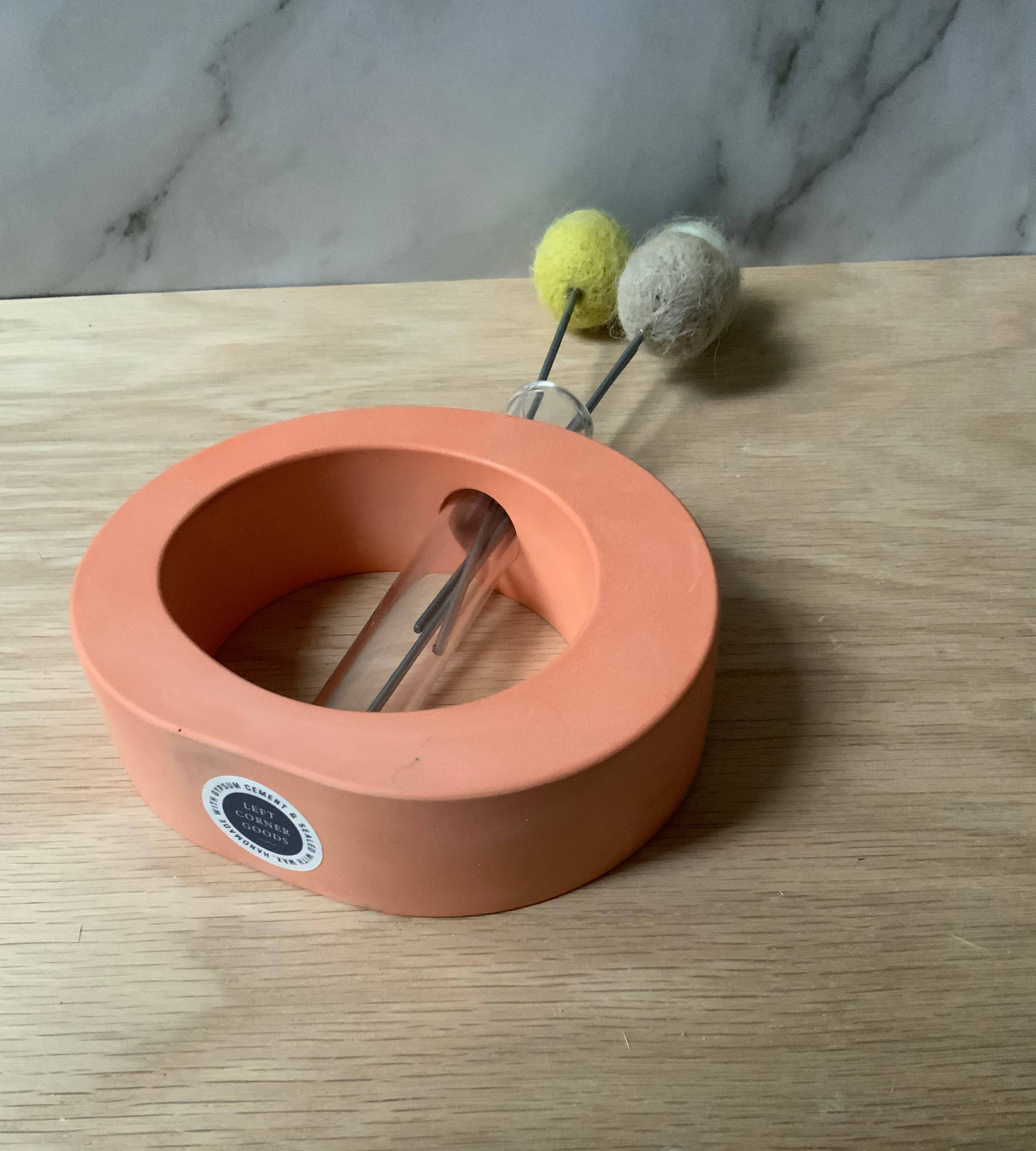 Left Corner Goods - Wholesale Vase - Propagation Station Modern Bud Vase | cement home decor6