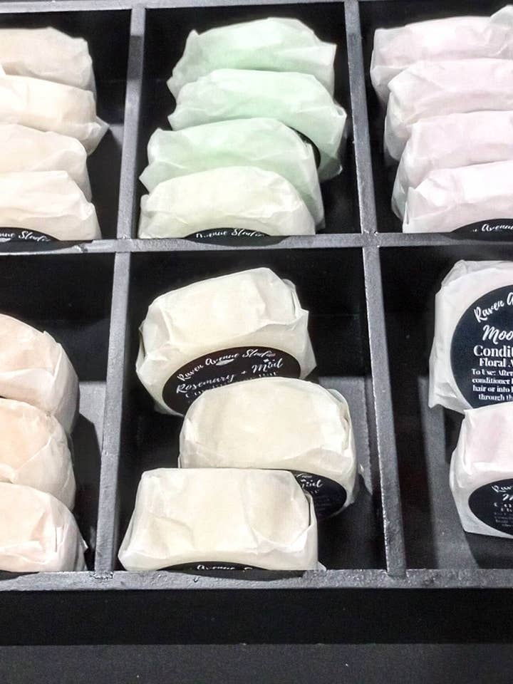 Shampoo Bar / Solid Shampoo Variety of Scents for wholesale by Raven Avenue Studio