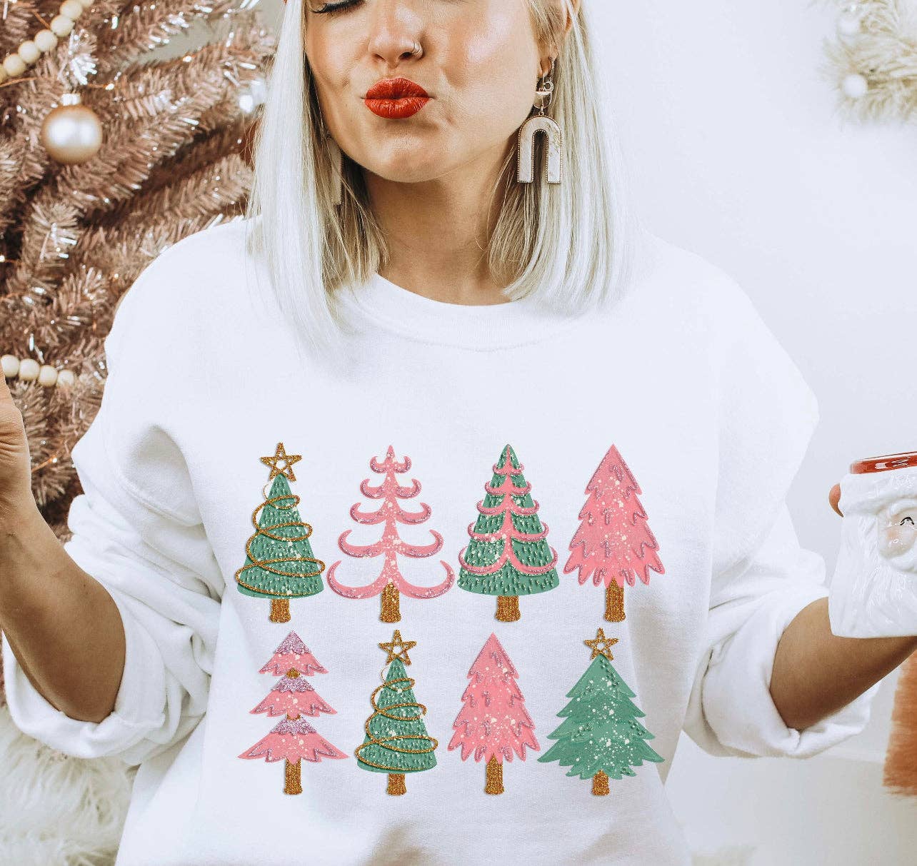 holiday themed sweatshirts