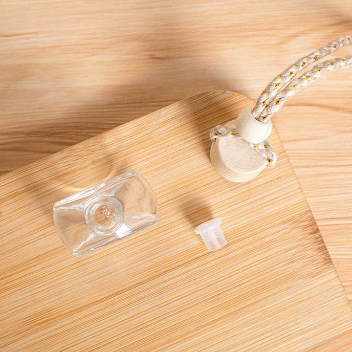 Candles Meta - Wholesale Car Freshener - Unisex - Flat Circular Shape Car Air Freshener Bottle Diffuser Empty3