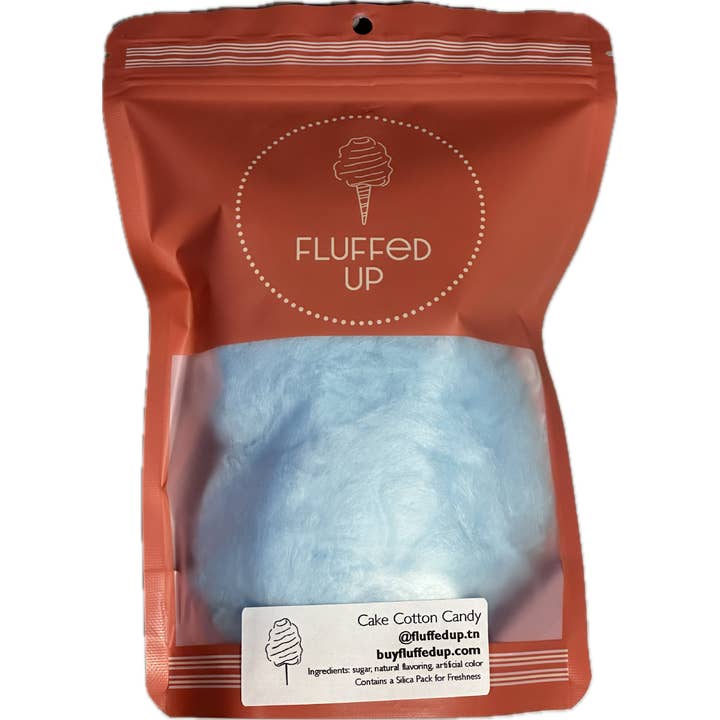 Cotton Candy (Blue Color, Cake Flavor) for wholesale by Fluffed Up