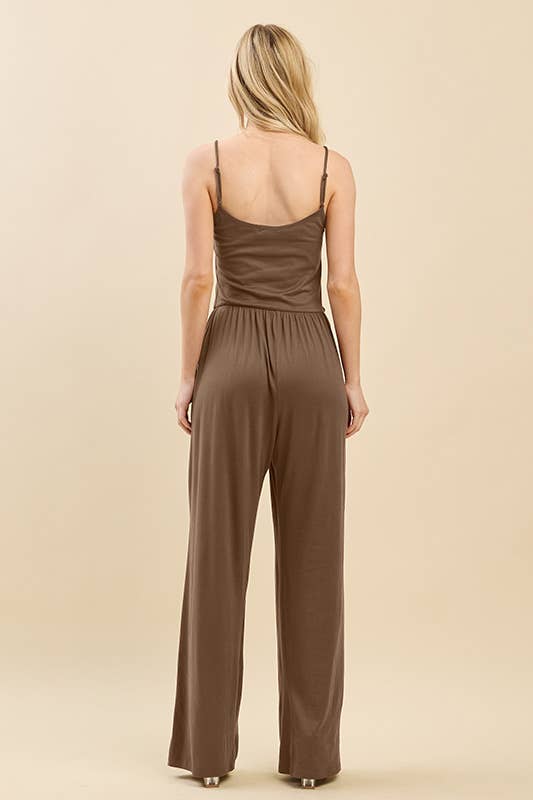 Heart & Hips - Vente Combinaison – femme - JR55560A - COMBINAISON SANS MANCHES À DOUBLE COUCHE5