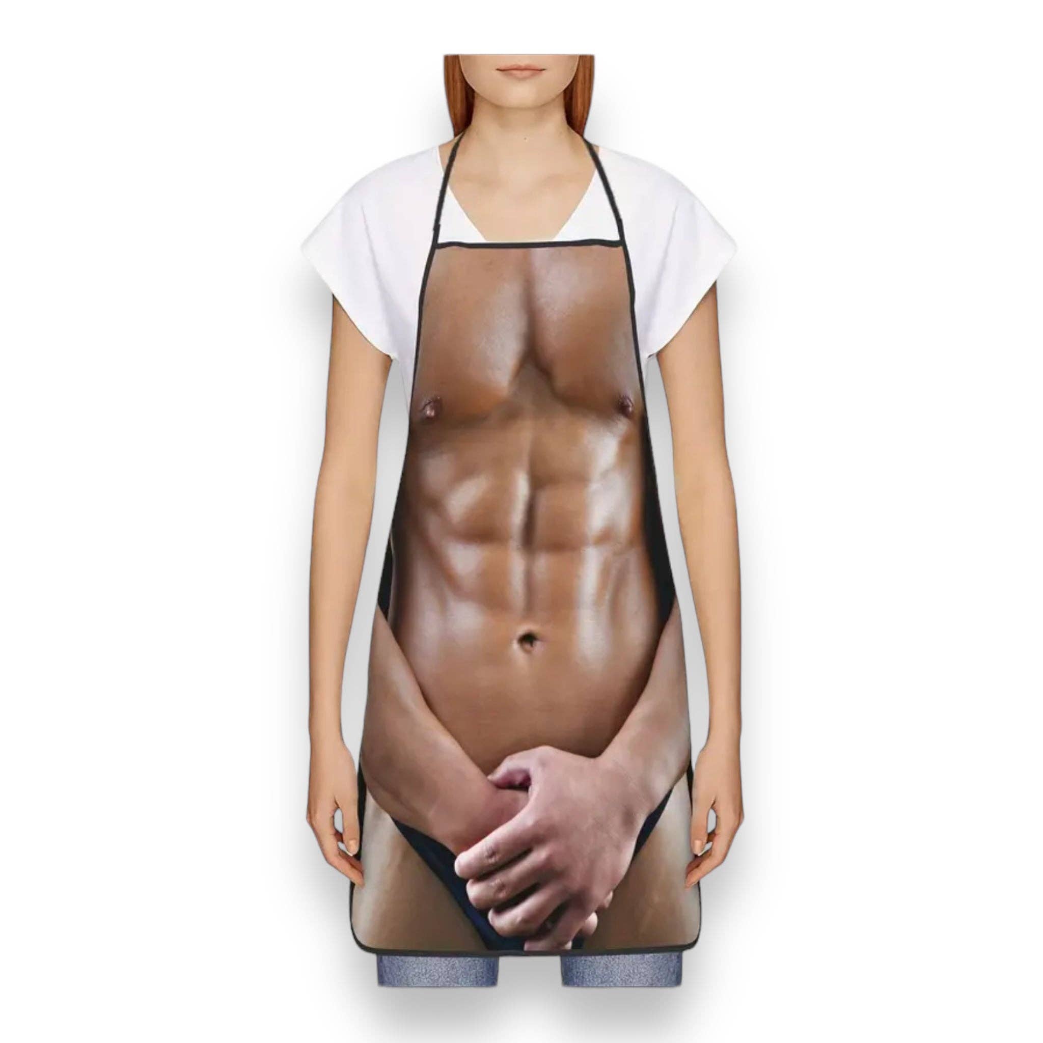 Kinky Pleasure - Wholesale Apron - Kinky Pleasure - AX038 - Apron Sexy Naked Man12