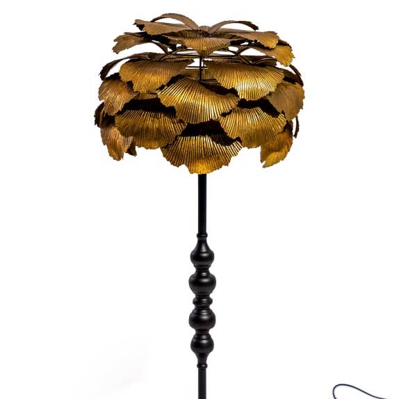 McGowan & Rutherford Ltd - Vente Lampes d'appoint/de bureau - Lampe de Table Feuille de Gingko0