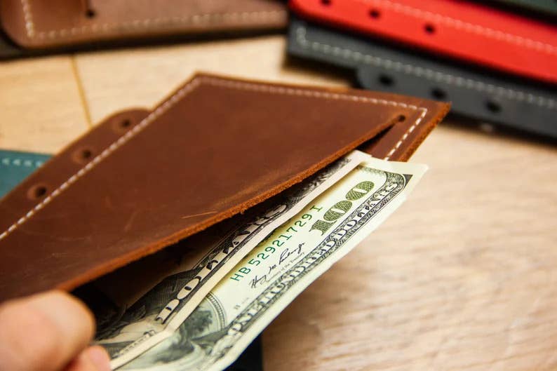 Pikore - Wholesale Wallet - Women's - Leather Cash Envelope Wallet2