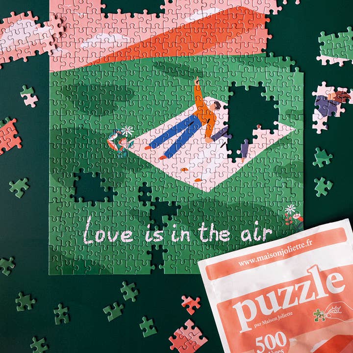 Maison Joliette - Wholesale Puzzle - Adult - Love is in the air 500 piece jigsaw puzzle7